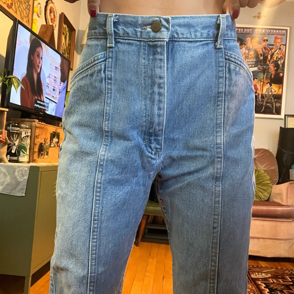 Vintage Lee Women's High Rise blue Jeans